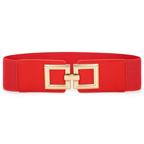 Wide Belts For Women Fashion Elastic Belt For Dresses Vintage Waist 7443